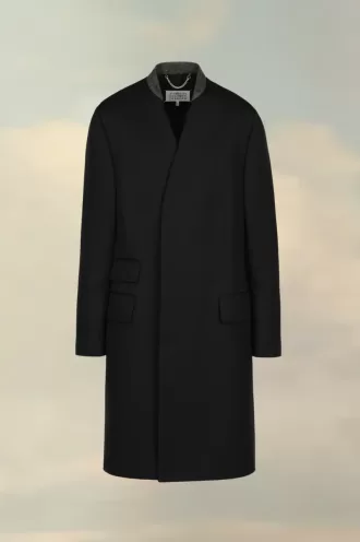Abrigo de caballería de lana de Maison Margiela