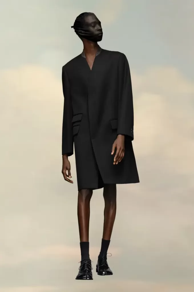 Abrigo de caballería de lana de Maison Margiela Abrigo de caballería de lana de Maison Margiela