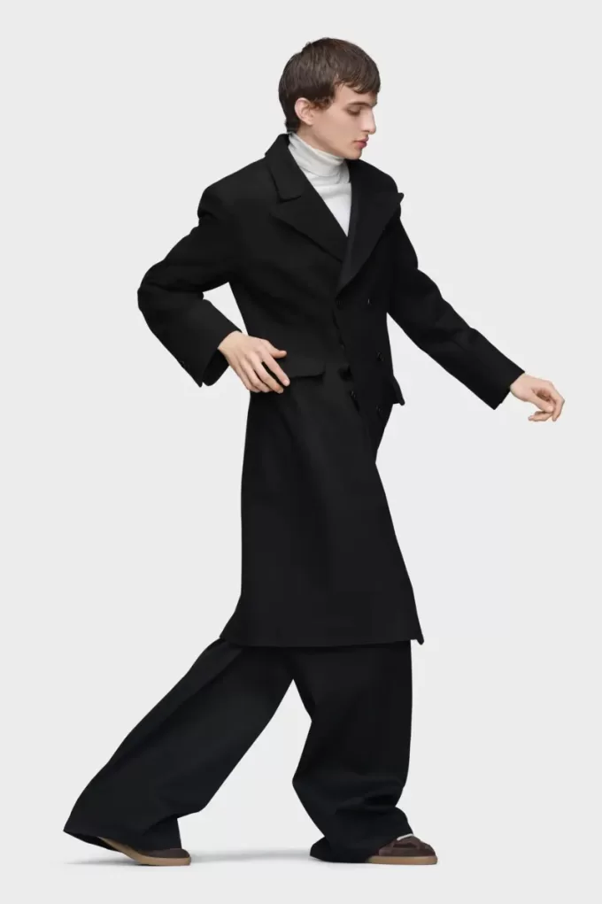 Abrigo de lana de Maison Margiela Abrigo de lana de Maison Margiela