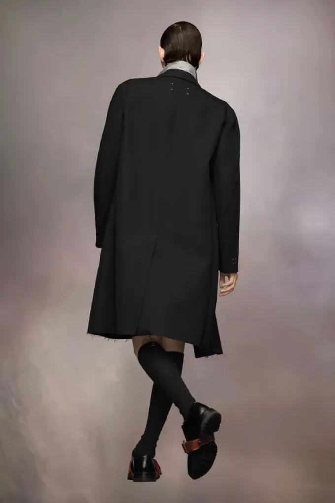 Abrigo de lana y seda de Maison Margiela Abrigo de lana y seda de Maison Margiela