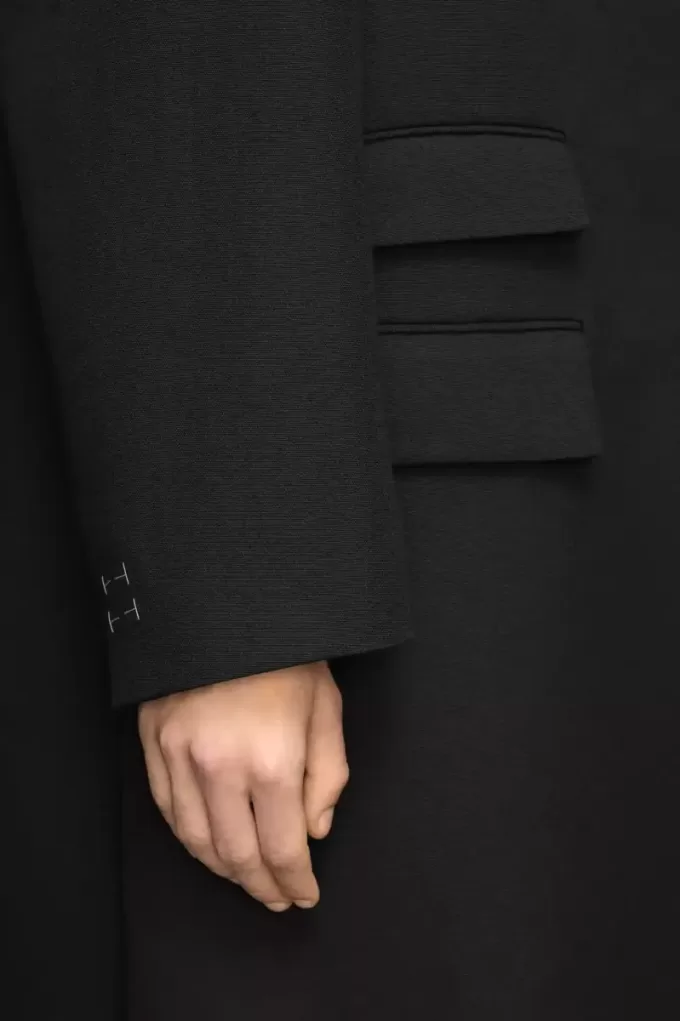 Abrigo de lana y seda de Maison Margiela Abrigo de lana y seda de Maison Margiela