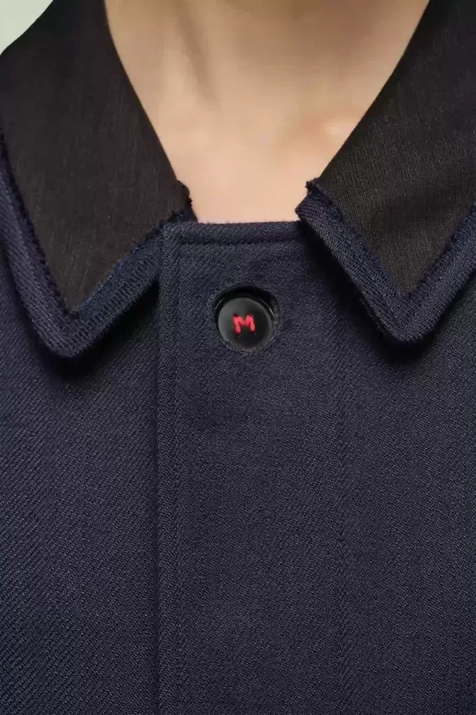 Abrigo de viscosa de lana de Maison Margiela Abrigo de viscosa de lana de Maison Margiela
