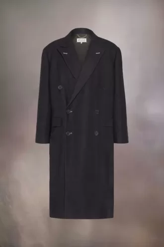 Abrigo largo tejido de Maison Margiela