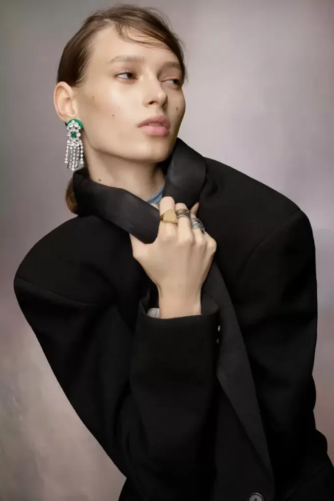 Anillo con el logotipo de Maison Margiela Anillo con el logotipo de Maison Margiela
