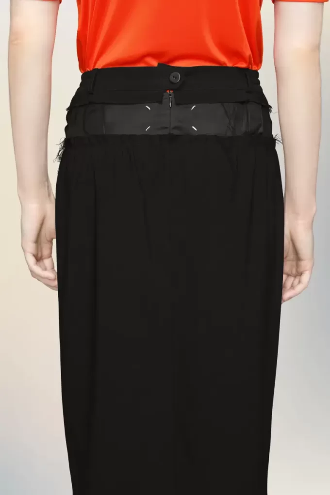 Anonimato de la falda del forro Anonimato de la falda del forro