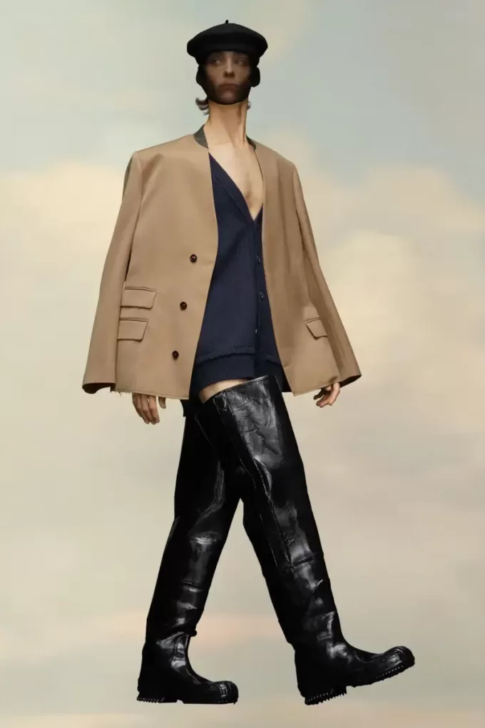 Blazer de lana de Maison Margiela Blazer de lana de Maison Margiela