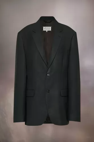 blazer de lana mohair de maison margiela 1 330x496 - Blazer de lana mohair de Maison Margiela