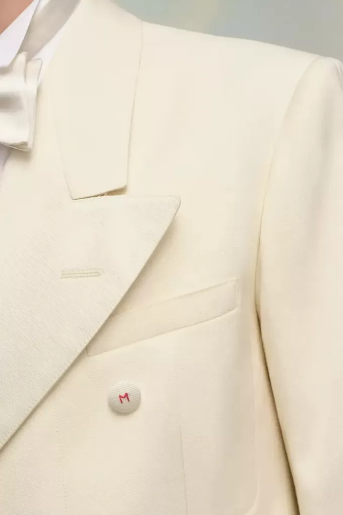 Blazer de seda mohair de Maison Margiela Blazer de seda mohair de Maison Margiela