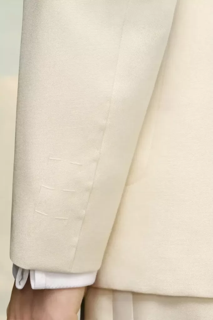 Blazer de seda mohair de Maison Margiela Blazer de seda mohair de Maison Margiela