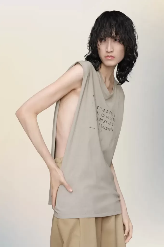 Blusa sin mangas de Maison Margiela Blusa sin mangas de Maison Margiela