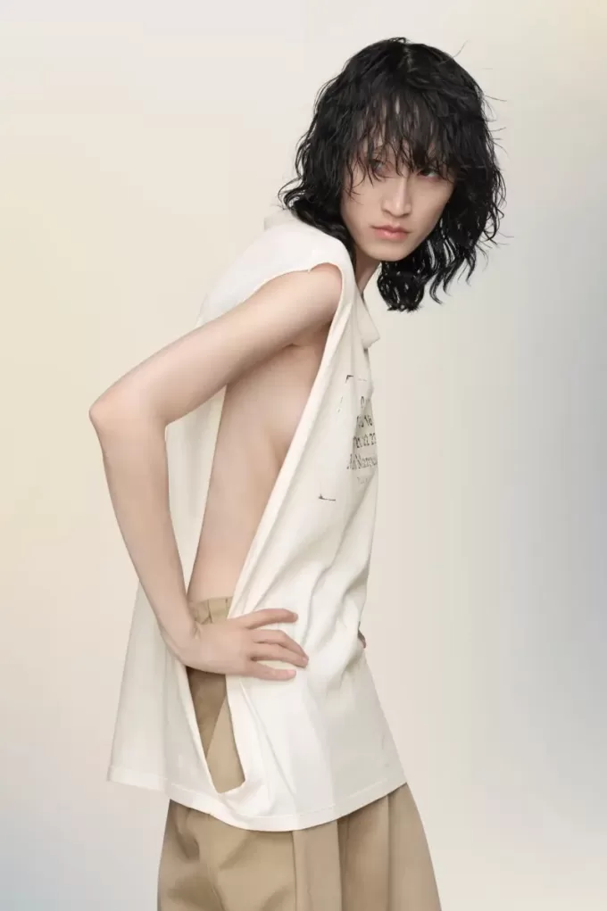 Blusa sin mangas de Maison Margiela Blusa sin mangas de Maison Margiela