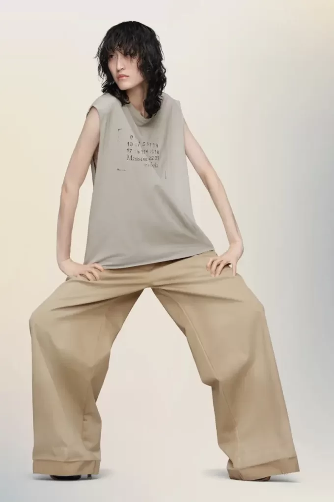 Blusa sin mangas de Maison Margiela Blusa sin mangas de Maison Margiela