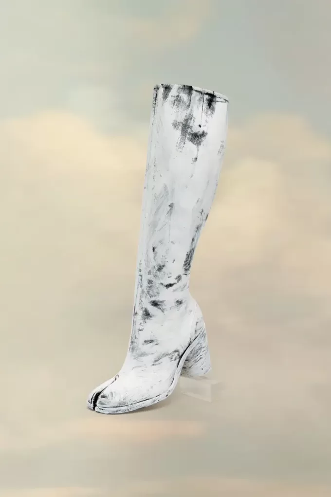 Botas Tabi Bianchetto hasta la rodilla Botas Tabi Bianchetto hasta la rodilla