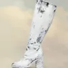 Botas Tabi Bianchetto hasta la rodilla Botas Tabi Bianchetto hasta la rodilla