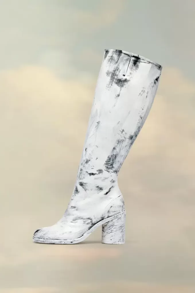 Botas Tabi Bianchetto hasta la rodilla Botas Tabi Bianchetto hasta la rodilla