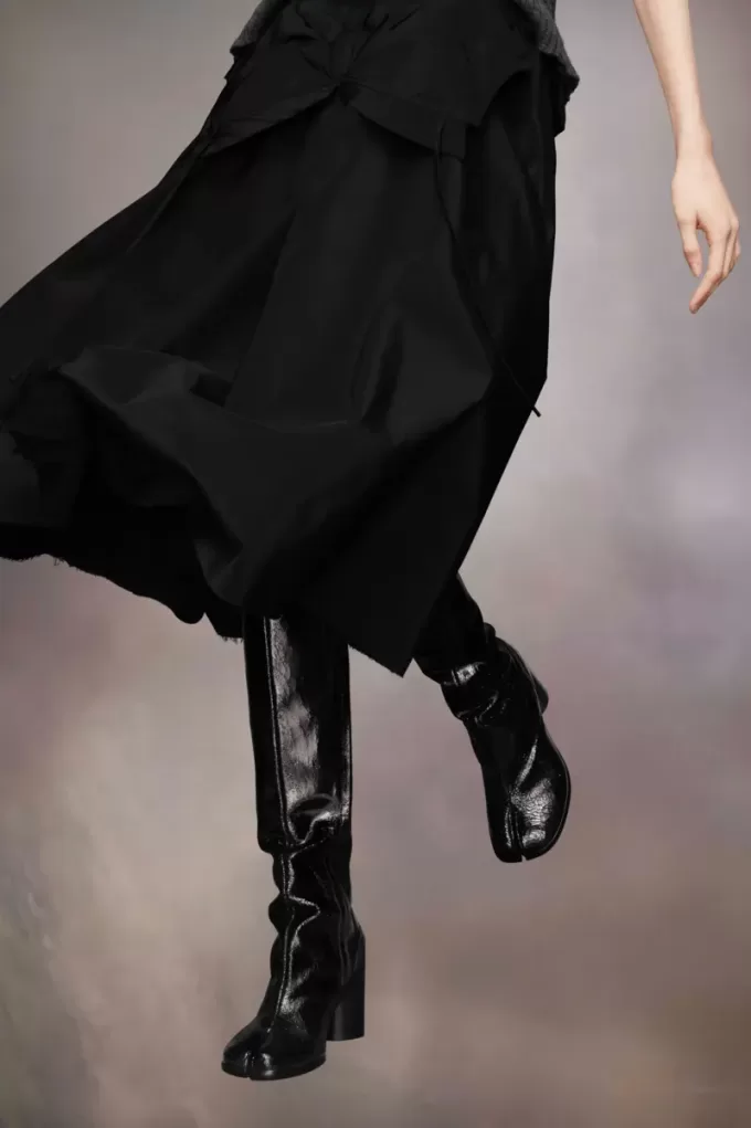 Botas Tabi con espejo roto Botas Tabi con espejo roto