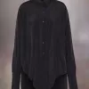 Camisa con dobladillo caído de Maison Margiela Camisa con dobladillo caído de Maison Margiela