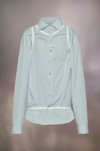 Camisa con ribete de Maison Margiela