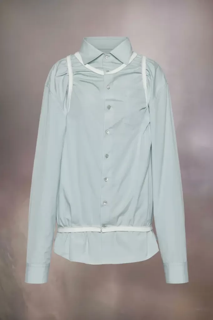Camisa con ribete de Maison Margiela Camisa con ribete de Maison Margiela
