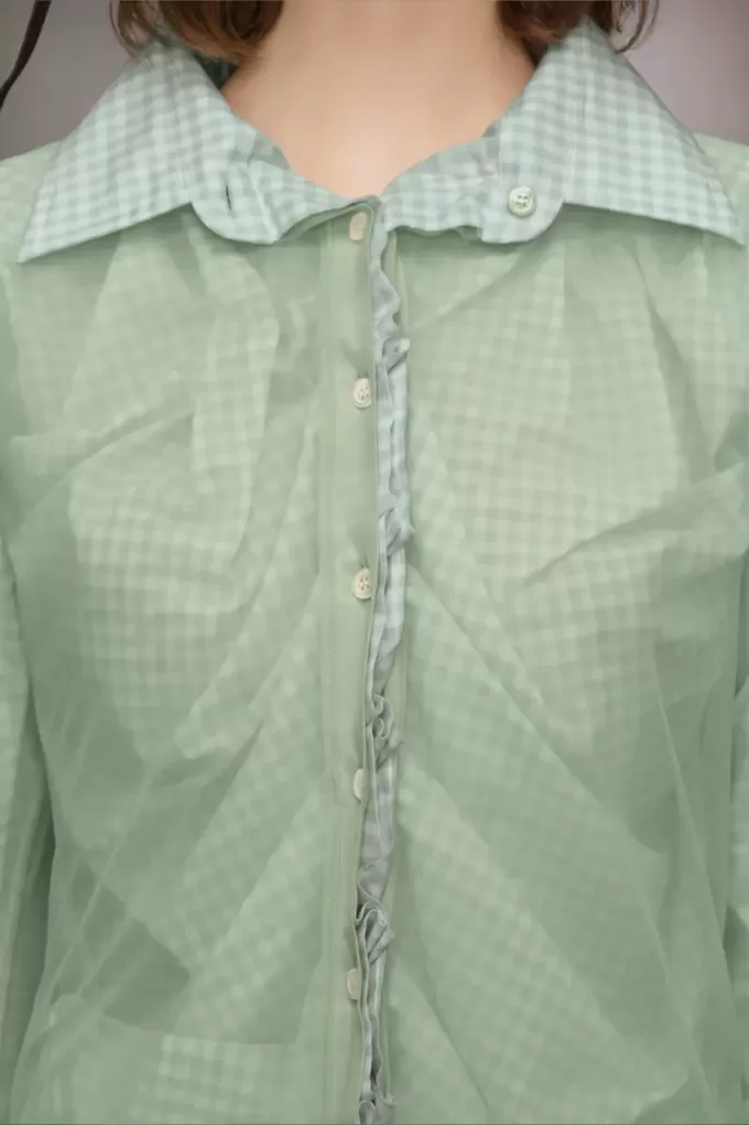 Camisa de capas de Maison Margiela Camisa de capas de Maison Margiela