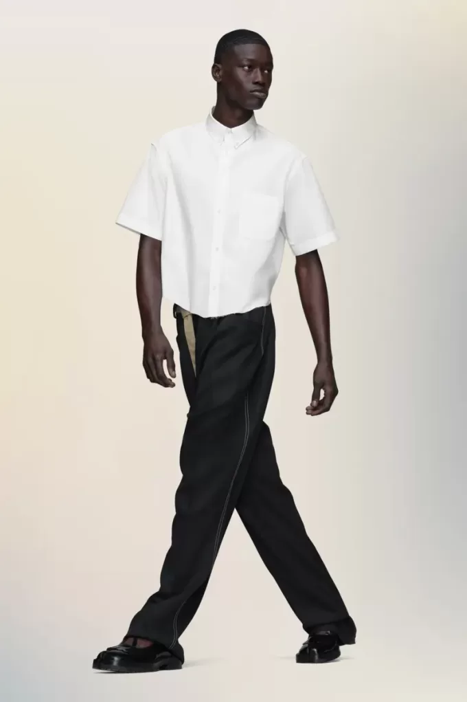 Camisa de manga corta de Maison Margiela Camisa de manga corta de Maison Margiela