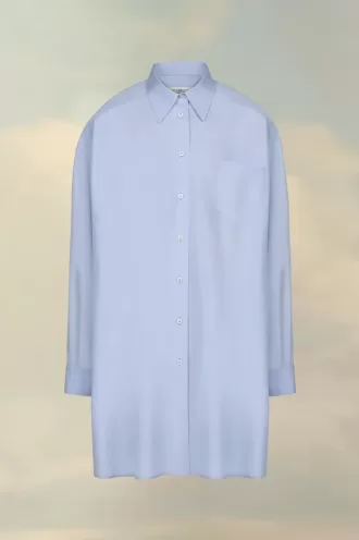 Camisa de popelina de algodón de Maison Margiela