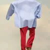 Camisa de popelina de algodón de Maison Margiela Camisa de popelina de algodón de Maison Margiela