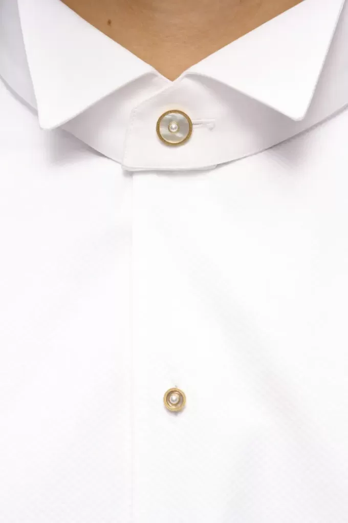 Camisa de popelina de algodón de Maison Margiela Camisa de popelina de algodón de Maison Margiela