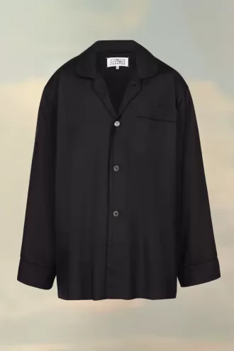 Camisa de popelina de seda de Maison Margiela