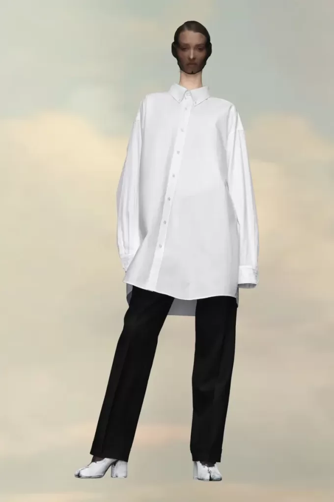 Camisa Oxford de algodón orgánico