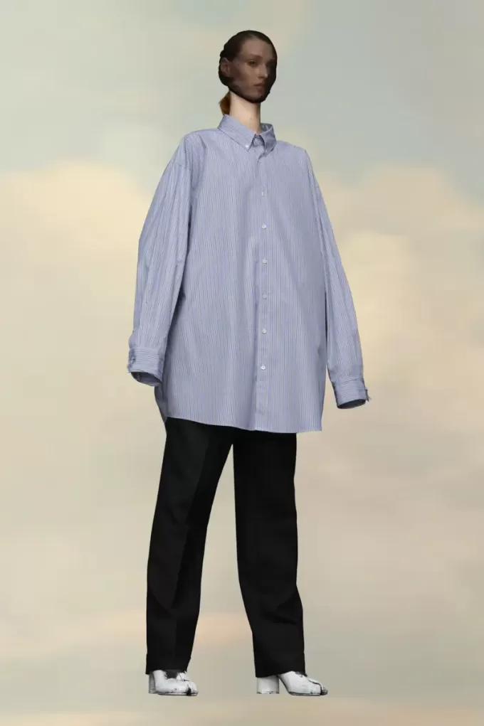 Camisa Oxford de algodón orgánico