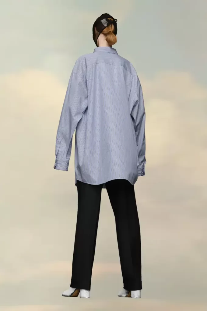 Camisa Oxford de algodón orgánico