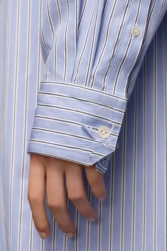 Camisa Oxford de algodón orgánico