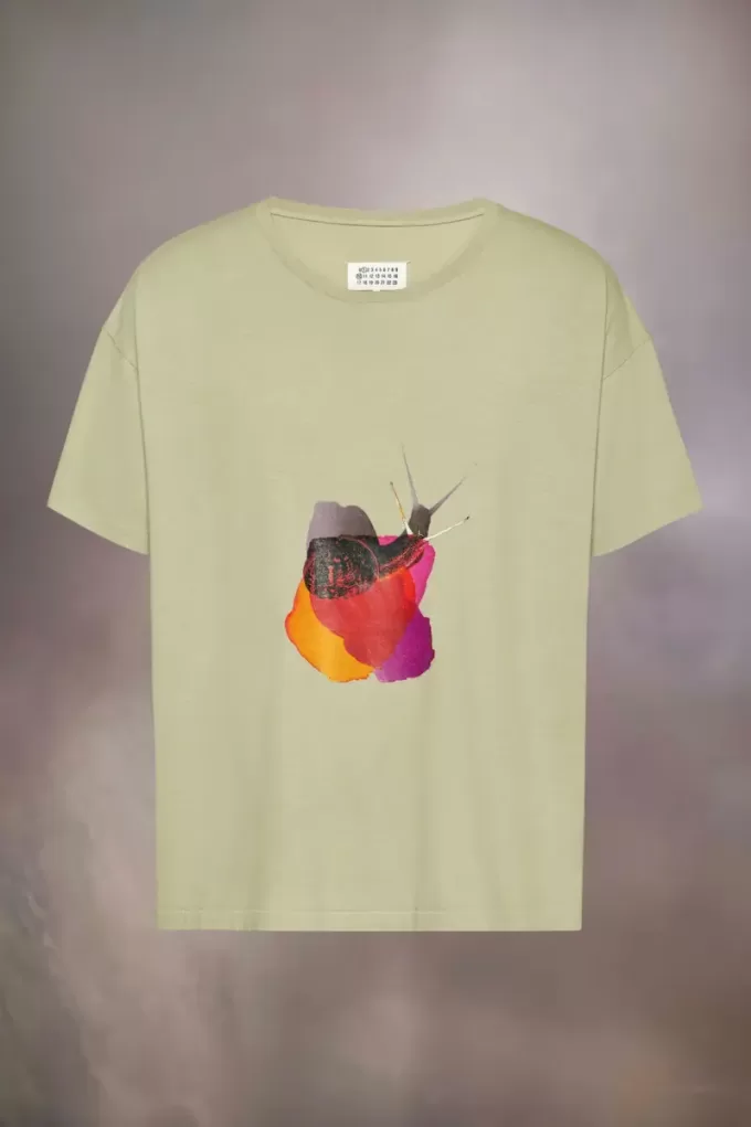 Camiseta caracol de Maison Margiela Camiseta caracol de Maison Margiela