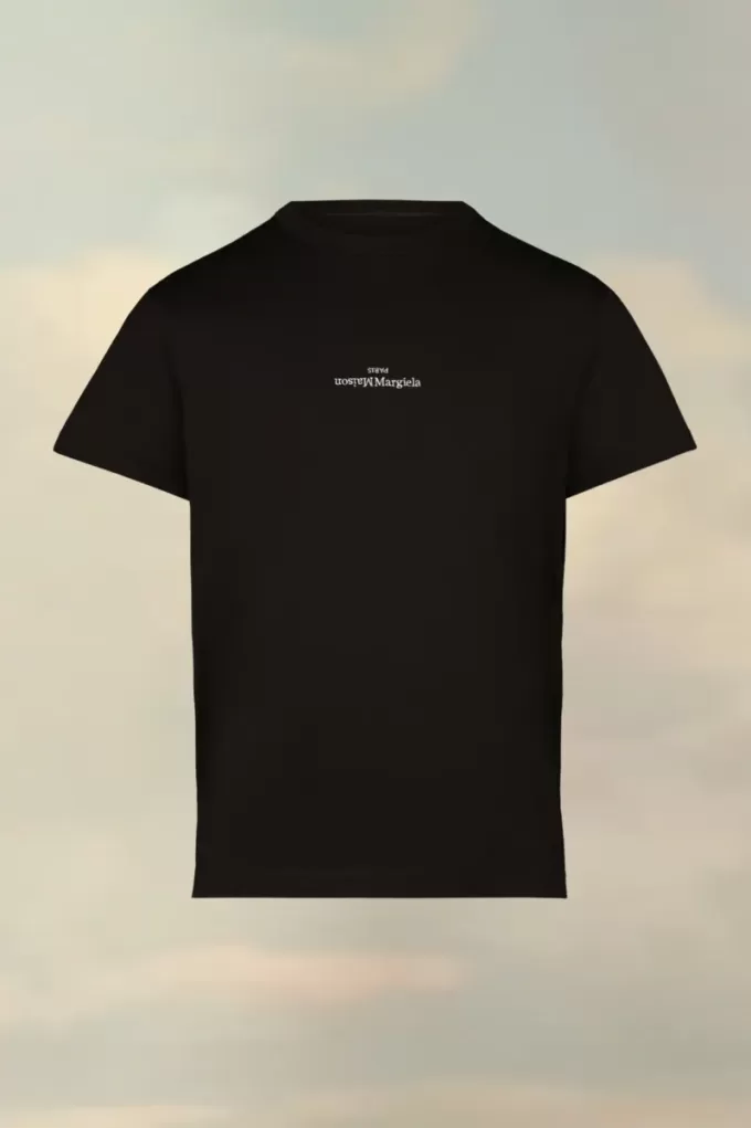 Camiseta con el logo distorsionado Camiseta con el logo distorsionado