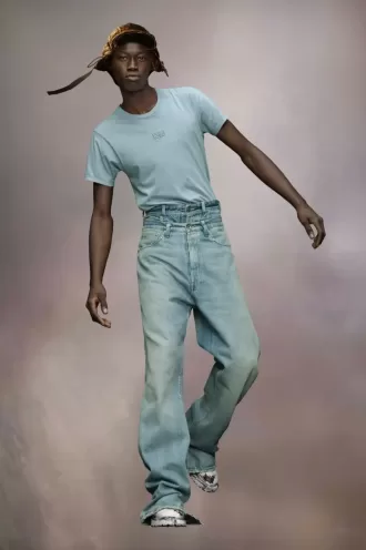 Camiseta con el logotipo del sello de Maison Margiela