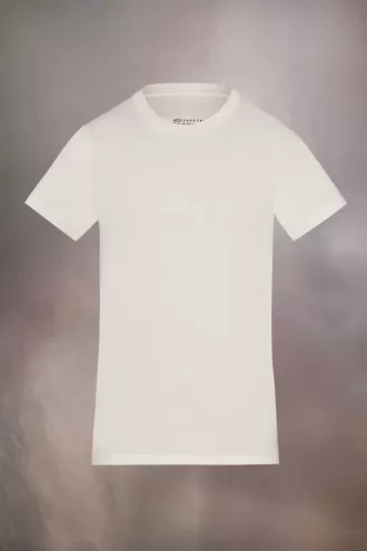 Camiseta con logo invertido