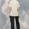 Camiseta con logo invertido