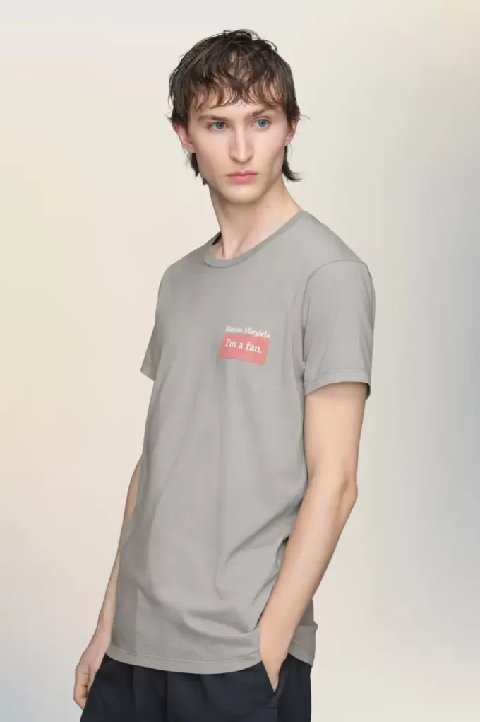 Camiseta con parche del logotipo de Maison Margiela