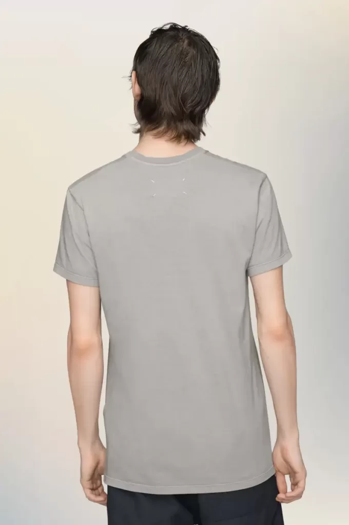 Camiseta con parche del logotipo de Maison Margiela