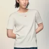 Camiseta de algodón acanalado