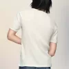 Camiseta de algodón acanalado