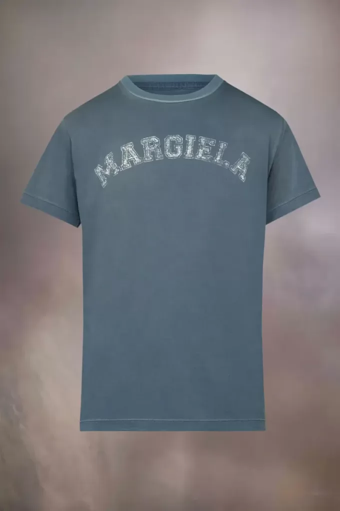 Camiseta de jersey de algodón con logotipo Camiseta de jersey de algodón con logotipo