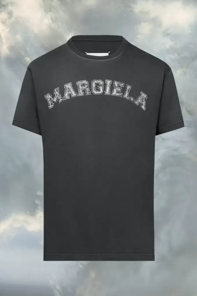 Camiseta de jersey de algodón con logotipo Camiseta de jersey de algodón con logotipo