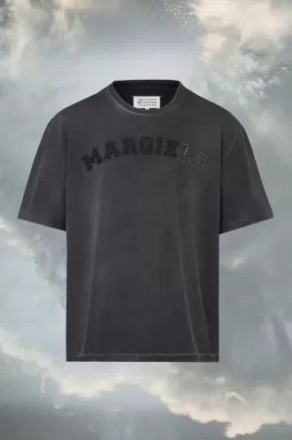 Camiseta de jersey grueso con logotipo