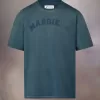 Camiseta de jersey grueso con logotipo