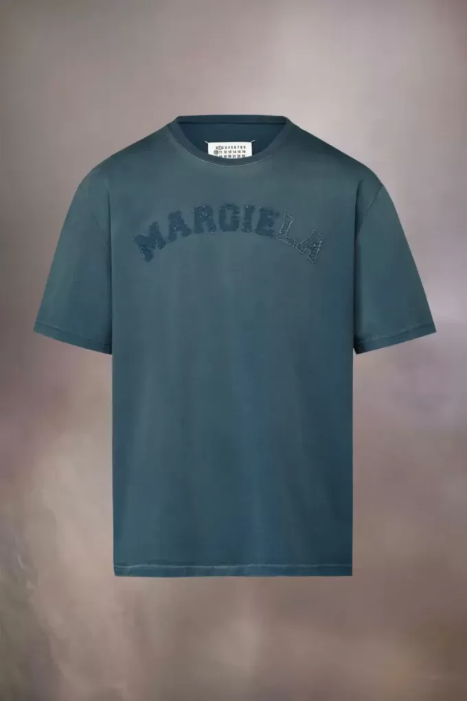 Camiseta de jersey grueso con logotipo