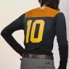 Camiseta universitaria de manga larga