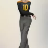 Camiseta universitaria de manga larga