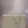 Cartera con cadena de cuatro puntadas Cartera con cadena de cuatro puntadas